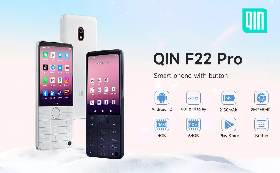 QIN F22 Pro with Google Play